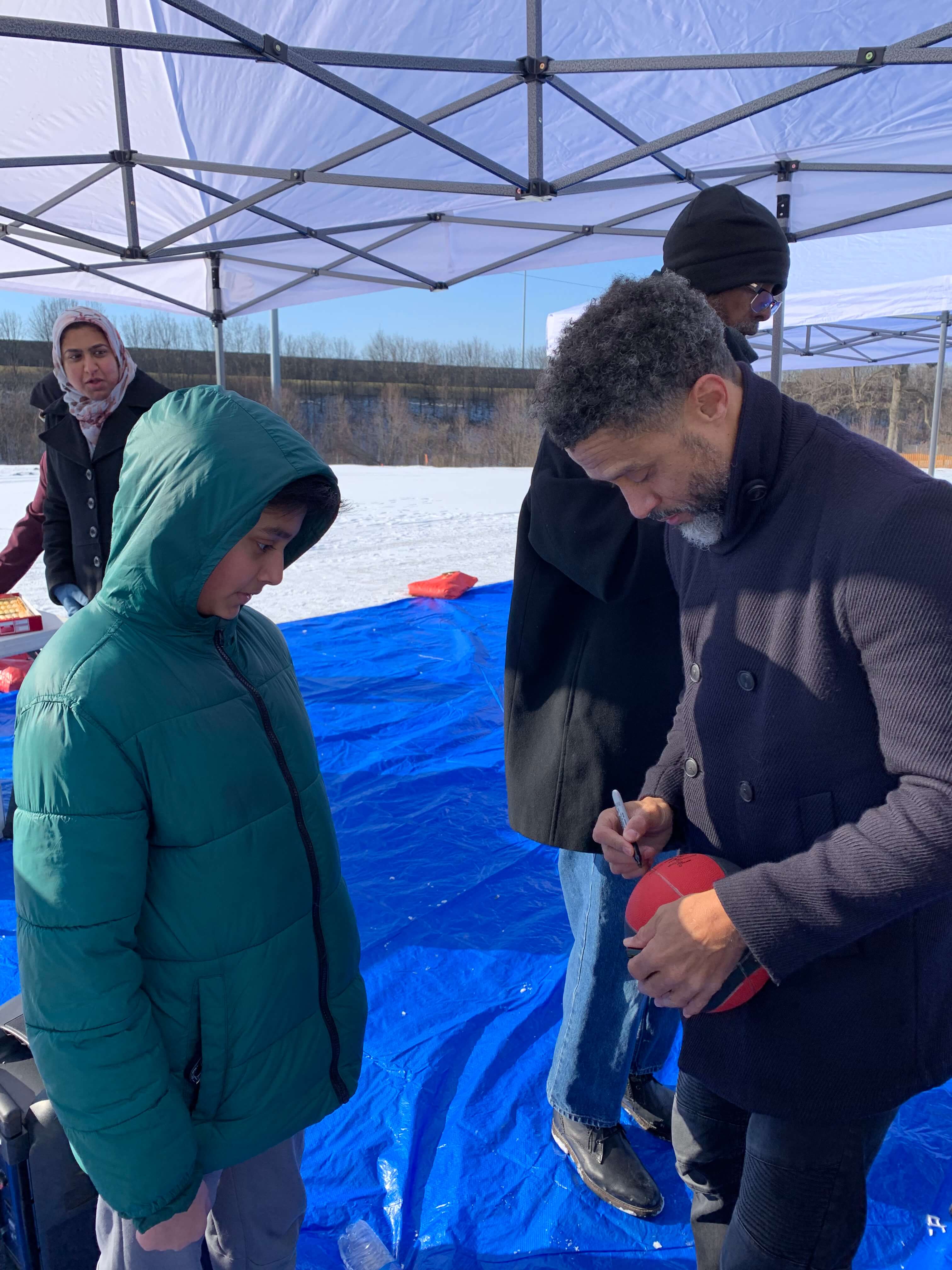 Groundbreaking Event — Autograph Signing