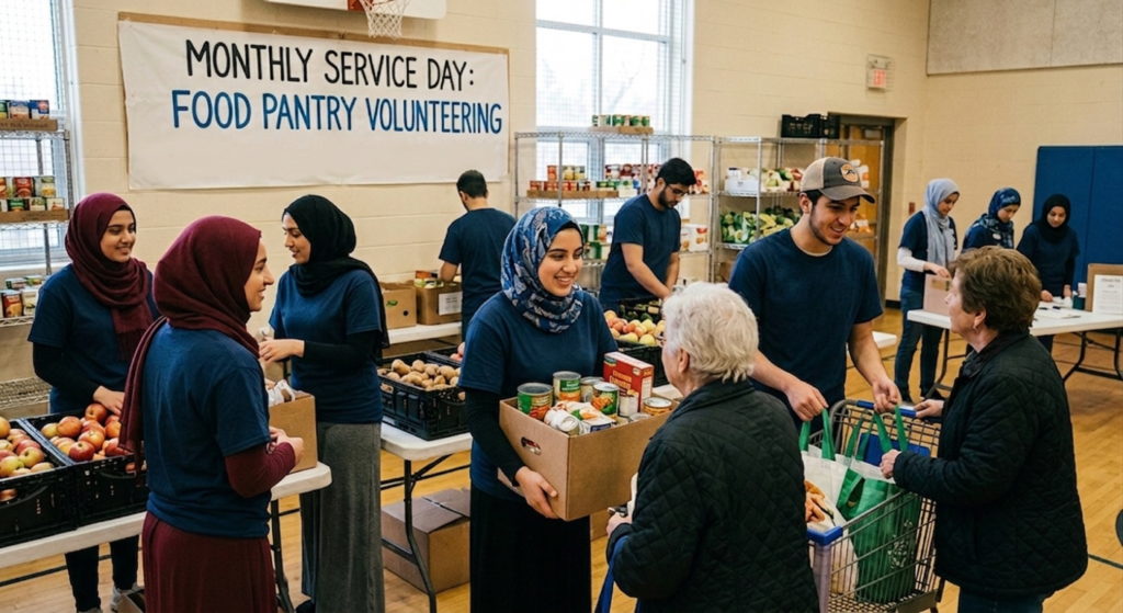 Monthly Service Day: Food Pantry Volunteering
